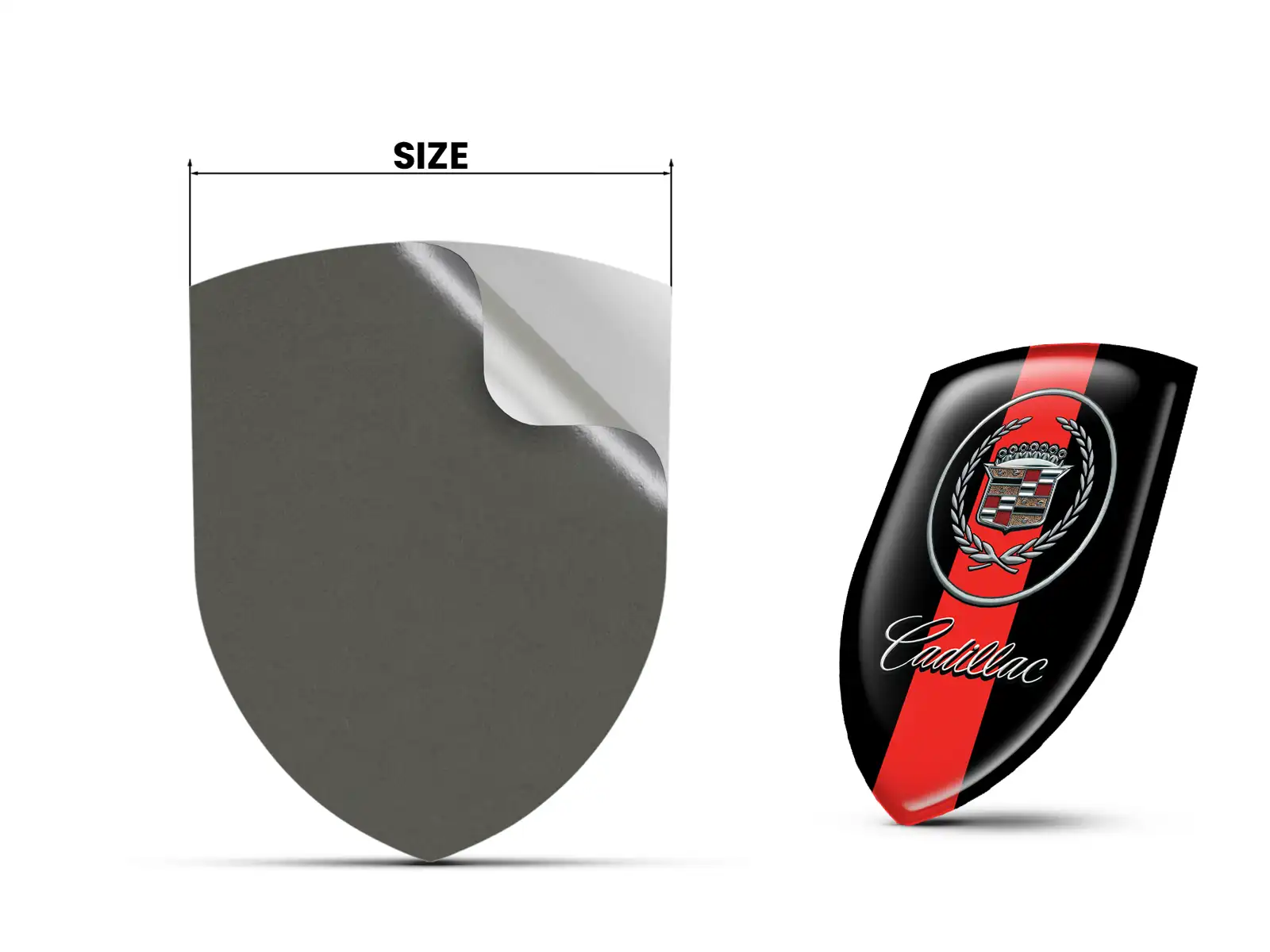 Cadillac Sticker Silicone Pro Max Durable Stylé Performance